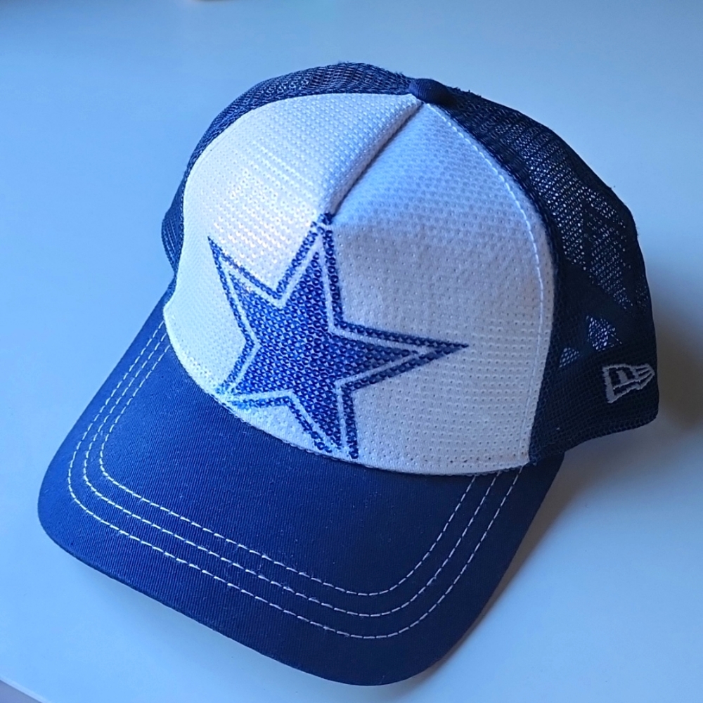 Sequin Dallas Cowboys snap back hat